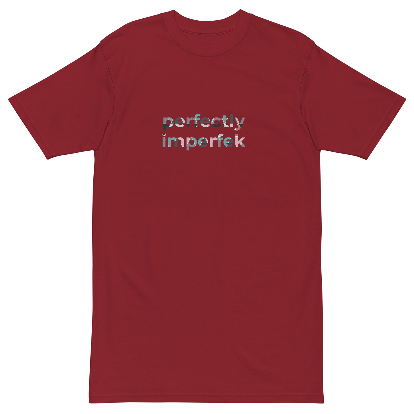 perfectly imperfek - Men’s premium heavyweight tee