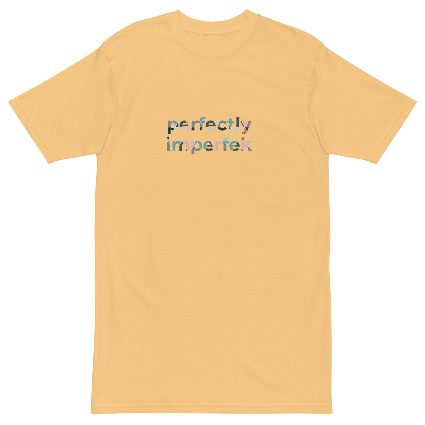 perfectly imperfek - Men’s premium heavyweight tee