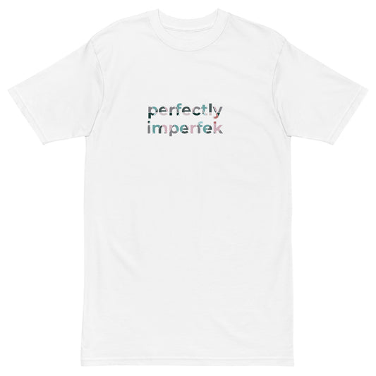 perfectly imperfek - Men’s premium heavyweight tee