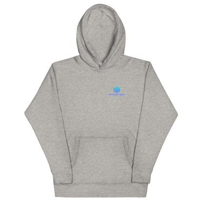 PACIFIED SOUL - Adult Unisex Hoodie - blue logo