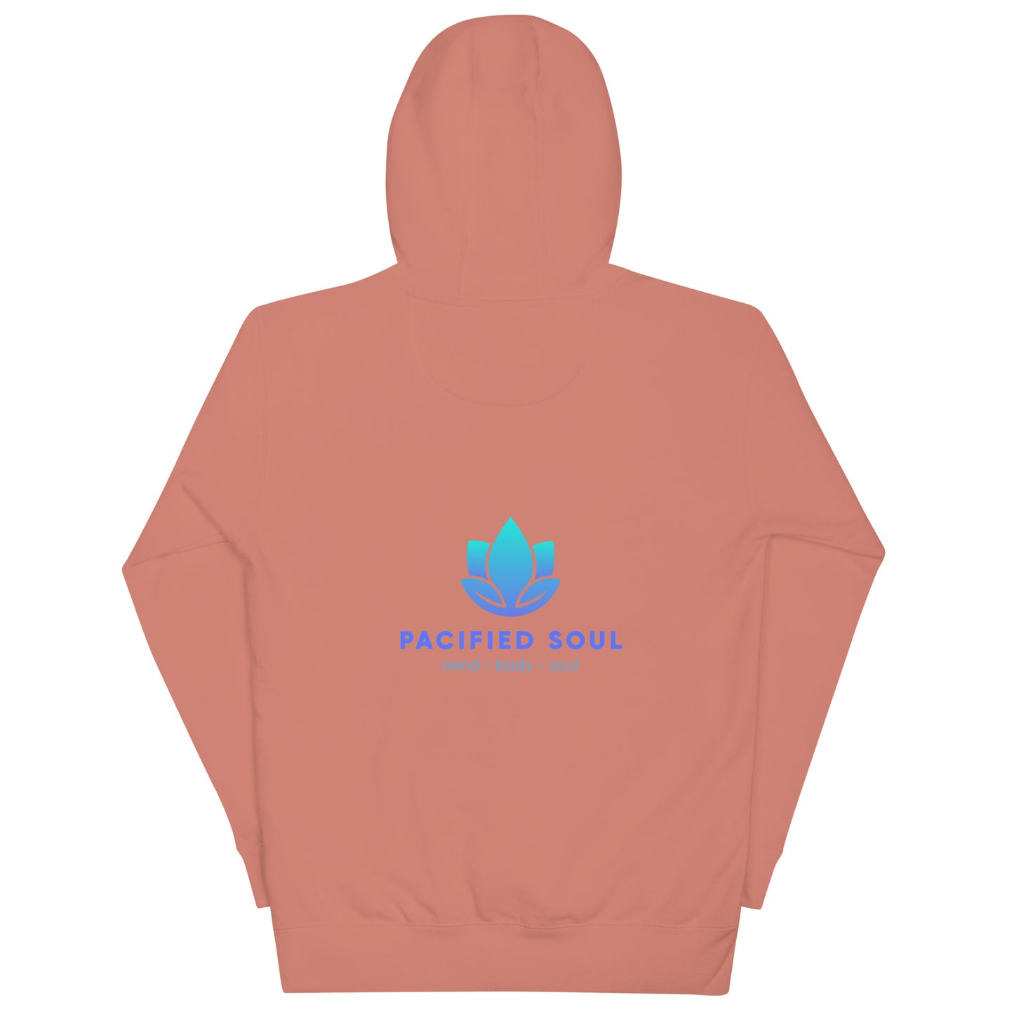 PACIFIED SOUL - Adult Unisex Hoodie - blue logo