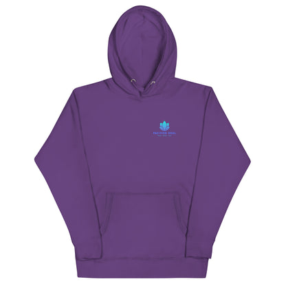 PACIFIED SOUL - Adult Unisex Hoodie - blue logo