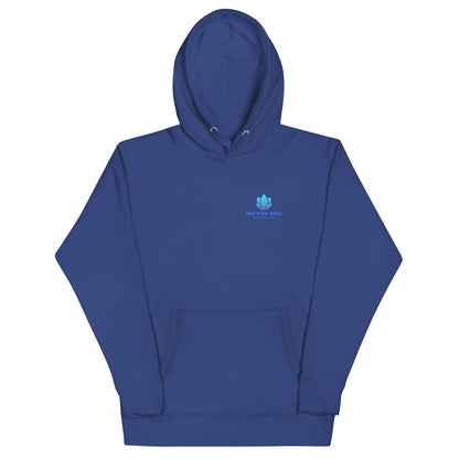 PACIFIED SOUL - Adult Unisex Hoodie - blue logo